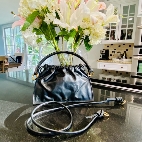 Yuzefi black Bom leather mini bag- like new - Picture 11 of 16